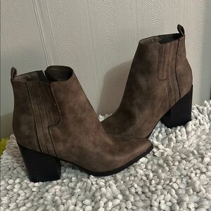Brown Ankle Boots